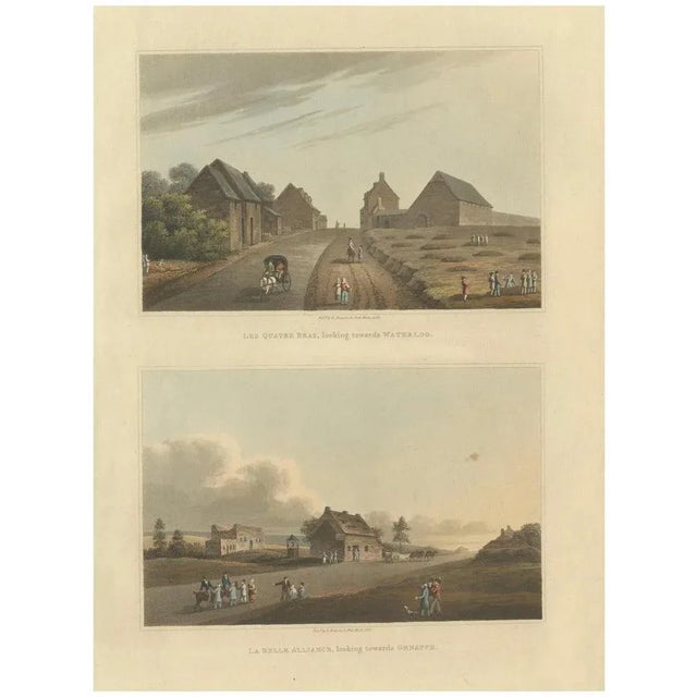 Views of Les Quatre Bras and La Belle Alliance, 1815, Paper For Sale - Image 10 of 10