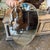 Mid-Century Modern 1960s Giò Ponti Style Mid-Century Modern Brass Italian Oval Wall Mirror For Sale - Image 3 of 13