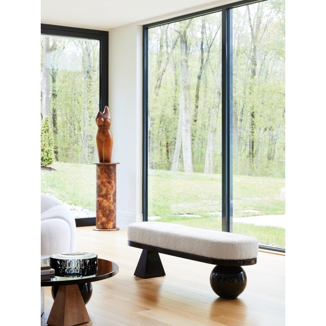 Postmodern Christian Siriano Leo Bench For Sale - Image 3 of 3