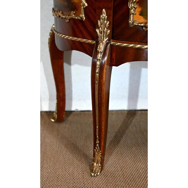 Half-Moon Buffet in Mahogany, 1920s For Sale - Image 14 of 18