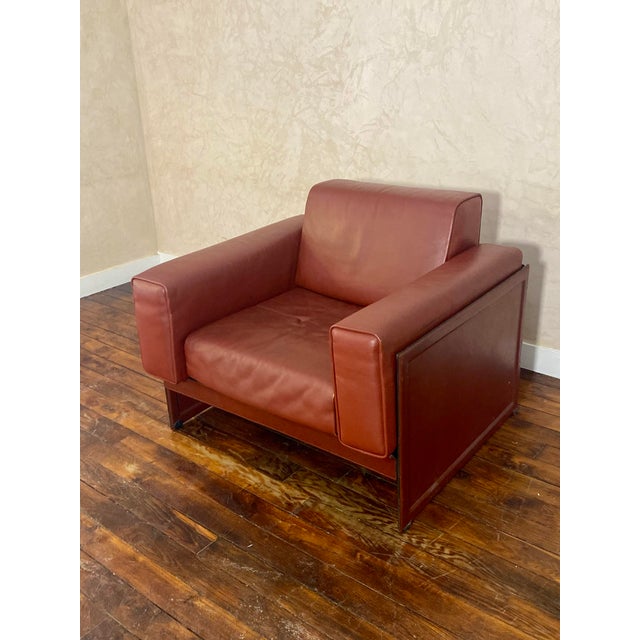 Matteo Grassi Korium KM 3/1 Armchair by Tito Agnoli for Matteo Grassi, Italy, 1980s For Sale - Image 4 of 17