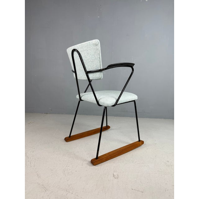 Mid-Century Modern Kembo Rocking Chair from WH Gispen, Netherlands, 1950s For Sale - Image 3 of 18