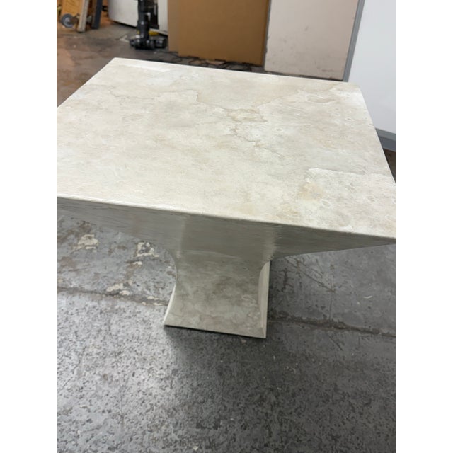 Karl Springer Environment Furniture Sculptural Cantilevered Console (Base Only) For Sale - Image 4 of 12