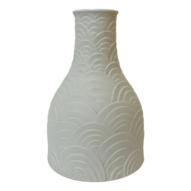 Large Vase in Biscuit Porcelain from Heinrich, 1960s For Sale