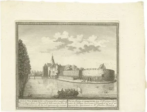De Leth, Residence of Mr. Joachim Rensdorp, 1730, Paper