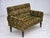 Vintage Danish Two-Seater Drop Arm Sofa in Green Furniture Velour, 1930s For Sale - Image 18 of 18