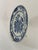 Vintage Mid 20th Century Blue and White Faience Delft Plate For Sale - Image 9 of 13