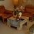 A low marble coffee table from the 1970s, shaped by the clarity and restraint of Italian modernism. The form is composed...