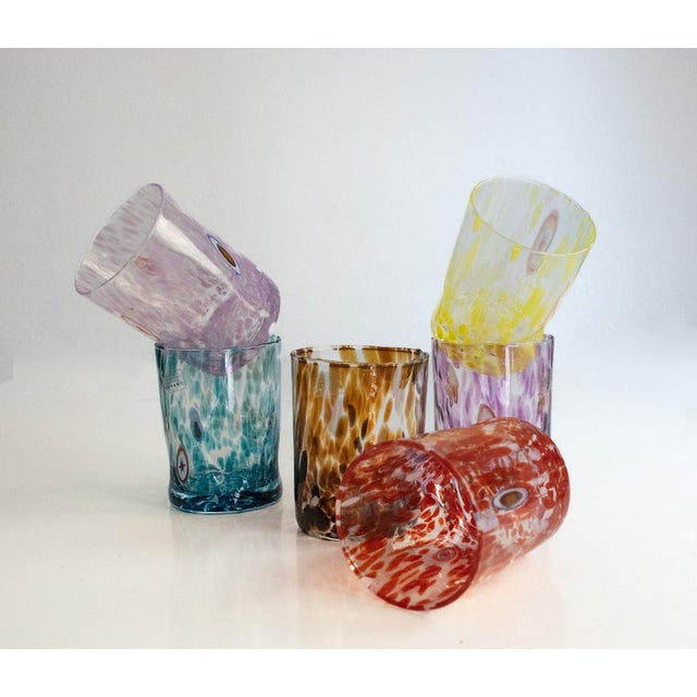 Mojito Glasses by Mariana Iskra for Ribes Studio, 2010, Set of 6 For Sale - Image 14 of 18