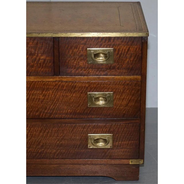 Chest of Drawers with Leather Top from Bevan Funnell For Sale - Image 10 of 18
