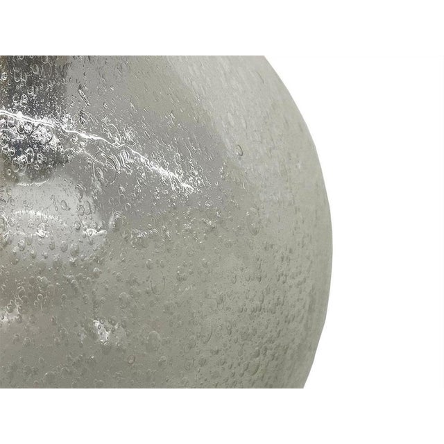 Large Bubble Ball Pendant Lamp from Peill & Putzler, 1970s For Sale - Image 3 of 6