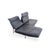 Mid-Century Sofa DS 450 in Leather Black Blue from de Sede For Sale - Image 11 of 15
