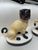 Early 21st Century Chelsea House Charming Grumpy Ceramic Pugs For Sale - Image 5 of 8
