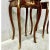 French French Style Side Table Set – Pair of Copper Gold Accent Tables For Sale - Image 3 of 6
