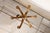 Mid 20th Century French 6-Light Gilt Chandelier For Sale - Image 11 of 11