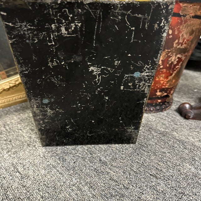 Early 20th Century Antique Metal Cash Box | Chairish