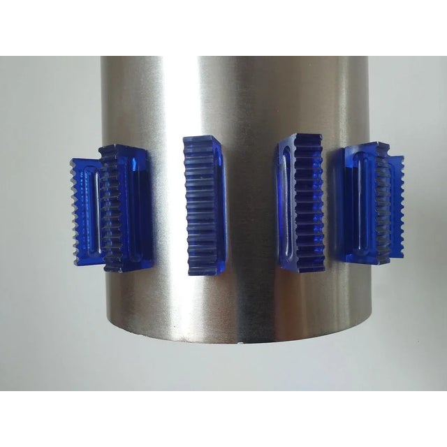 Metal Mid-Century Pendant, Denmark, 1970s For Sale - Image 7 of 13