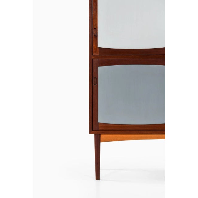 Rare cabinet by unknown designer. Produced in Denmark.