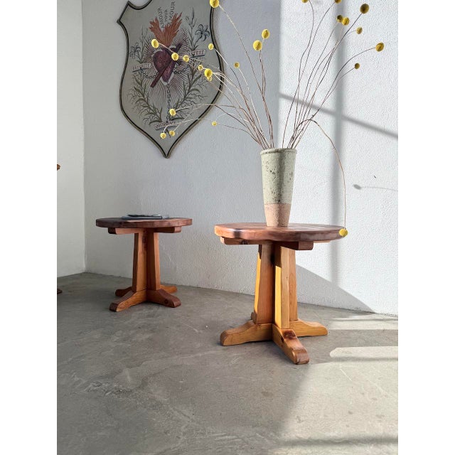 Side Tables from Mountain Furniture, 1950s, Set of 2 For Sale - Image 12 of 18