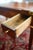 Wood Late 18th Century Louis XVI Style Walnut & Brass Backgammon Game Table – Designer Statement Piece For Sale - Image 7 of 13