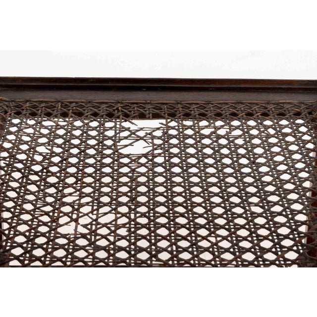 Louis Philippe Cane-Paneled Oak Etagere, 19th Century For Sale - Image 9 of 9