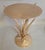 Contemporary Contemporary Sculptural Aloe Plant Champagne Gold Accent Table For Sale - Image 3 of 8