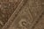 Beige Hand-Knotted Vintage Persian Qum Rug in Beige-Brown Medallion Floral Pattern For Sale - Image 8 of 8