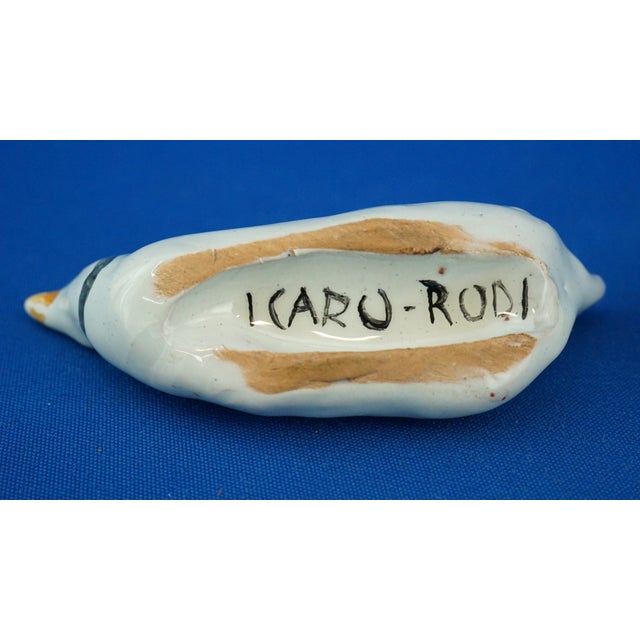 20th Century Ceramic Animal and Bird Sculptures in the style of Vietri Studeman from Icaro, Rhodes, Greece, Set of 3 For Sale - Image 18 of 18