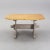 Kitchen table - sometimes different! The measure is 148 cm in length, in width 128 cm and in height 78 cm. The wooden...