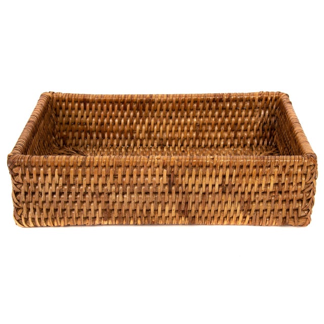 Artifacts Rattan hand woven napkin holders provide the perfect accent to any room in the house with a tight weave, durable...