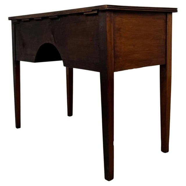 Wood 18th Century Georgian Mahogany Writing Table For Sale - Image 7 of 12