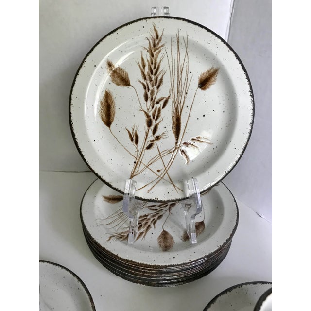 1960s 1960's Midwinter Stonehenge Tea Coffee Set With Mug Set and Luncheon Plates - 21 Pieces For Sale - Image 5 of 9