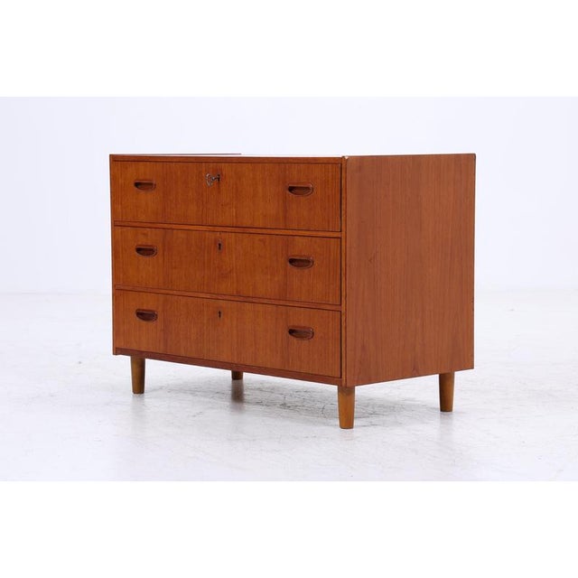 Vintage Teak Chest of Drawers, 1960s For Sale - Image 12 of 13