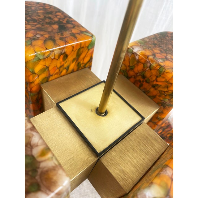 Art Glass Ceiling Lamp from Peill Putzler, Germany, 1960s For Sale - Image 15 of 18