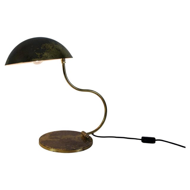 Mid-Century Brass Table Lamp, Italy, 1960s For Sale - Image 16 of 16