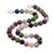 1980s Tiffany & Co. Paloma Picasso Silver Multicolored Gemstone Bead Necklace 1980's For Sale - Image 5 of 7