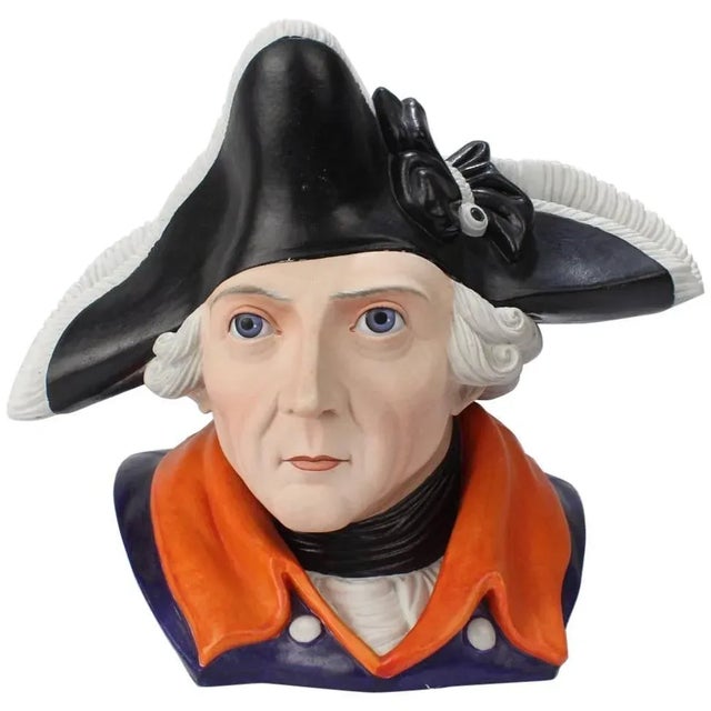Antique Figural German Bisque Humidor of the Prussian King Frederick the Great For Sale - Image 13 of 13