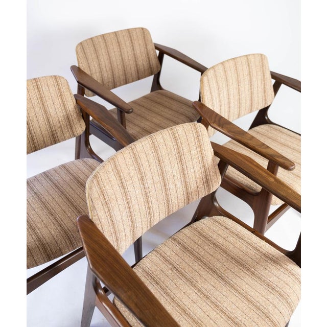 1960s Danish Teak Dining Room Chairs, 1960s, Set of 4 For Sale - Image 5 of 15