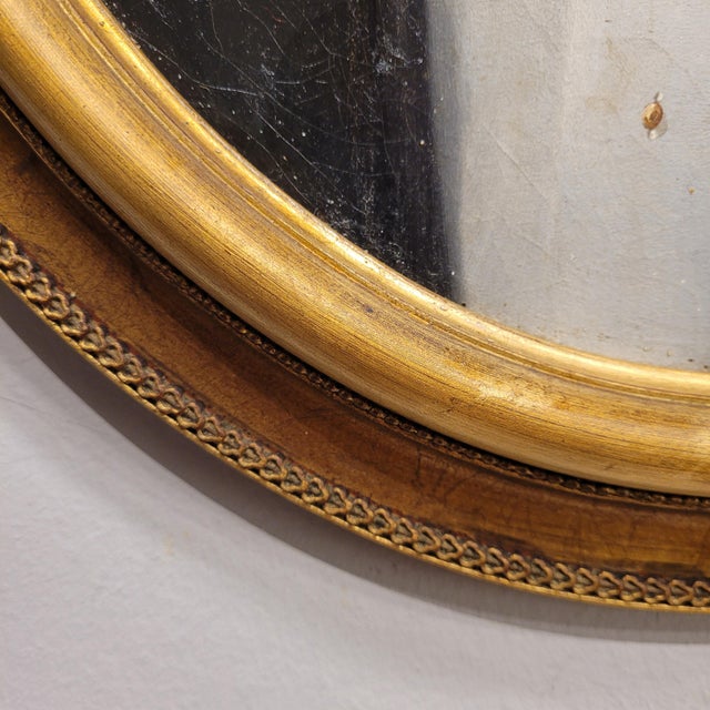 French School Artist, Male Portrait, 1800s, Oil on Board, Framed For Sale - Image 17 of 18