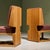 Cubist Slipper Lounge Chairs in Oak, France, Set of 2 For Sale - Image 6 of 11