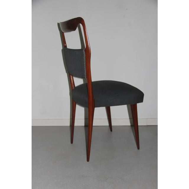 Wood Mid-Century Italian Chairs, 1950s, Set of 6 For Sale - Image 7 of 12