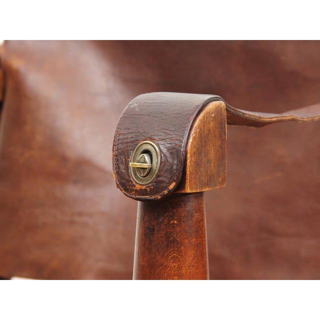 Set of Safari Chairs in Beech, 1940s For Sale - Image 13 of 18