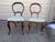 Mid 20th Century Vintage Victorian Style Walnut Balloon Back Carved Dining Chairs- Set of 4 For Sale - Image 9 of 11