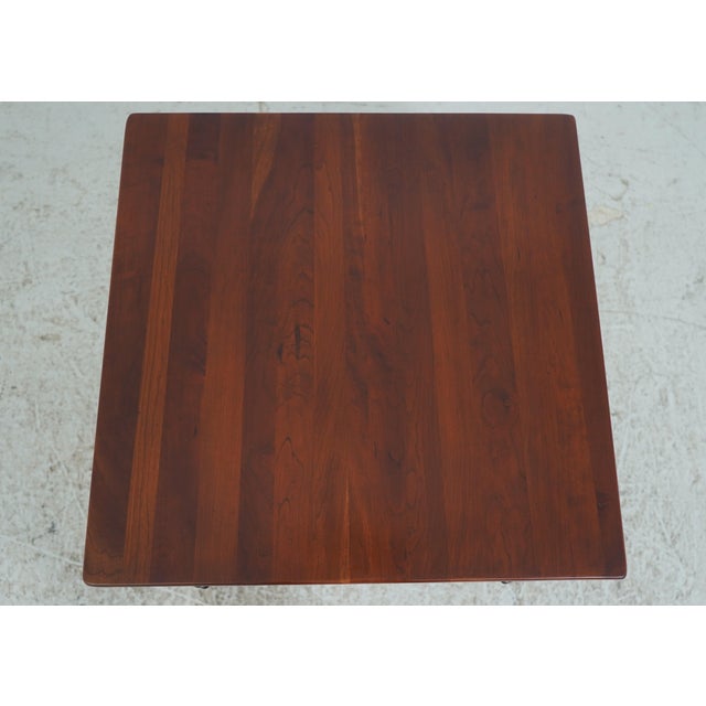 Brown Lexington Bob Timberlake Cherry Island Lamp Table For Sale - Image 8 of 17