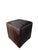 Mid 20th Century Cube Ottomans Newly Reupholstered in Genuine Hair-on-Hide Steer Hide - Pair For Sale - Image 4 of 12