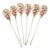 Vintage Enamel Spoons - Set of Six For Sale