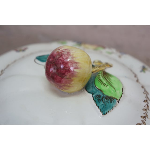 Ceramic Early 20th Century Copeland Spode England Rockingham Vegetable Serving Dish Soup Tureen For Sale - Image 7 of 18