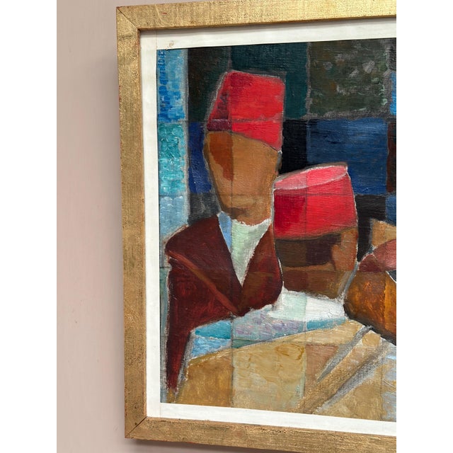 Olle Von Schewen, På gatan i Tetuan, Oil on Canvas For Sale - Image 10 of 18