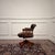 English Oxblood Chesterfield Desk Chair For Sale - Image 3 of 8
