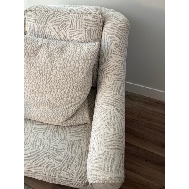 American Vanguard Nicholas Barrel Back Chair For Sale - Image 3 of 8